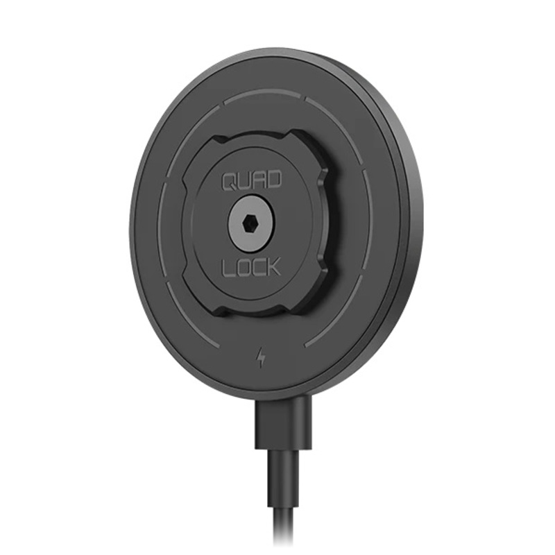 QUAD LOCK MAG Wireless Charging Head, black, Size 10 mm, black, Size 10 mm