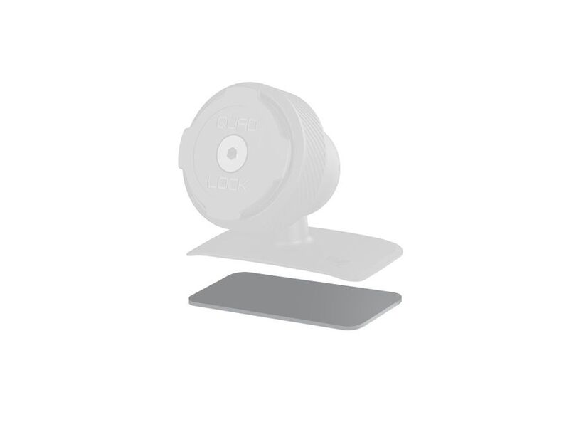 QUAD LOCK Replacement Adhesive Car Mount Pad, Size 10 mm, Size 10 mm