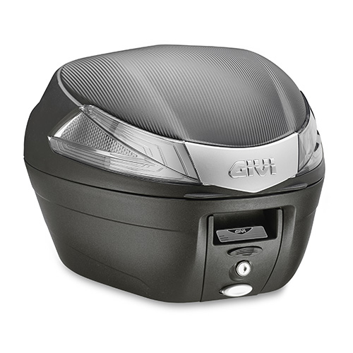 GIVI passenger backrest soft black for B34 / B47 / B360 / V40, black