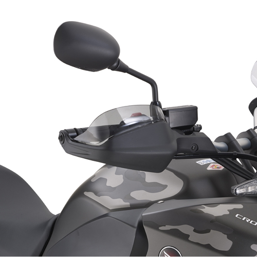 Déflecteur de vent GIVI en plexiglas pour protège-main d’origine pour Honda Crosstourer 1200 / DCT (12-19)