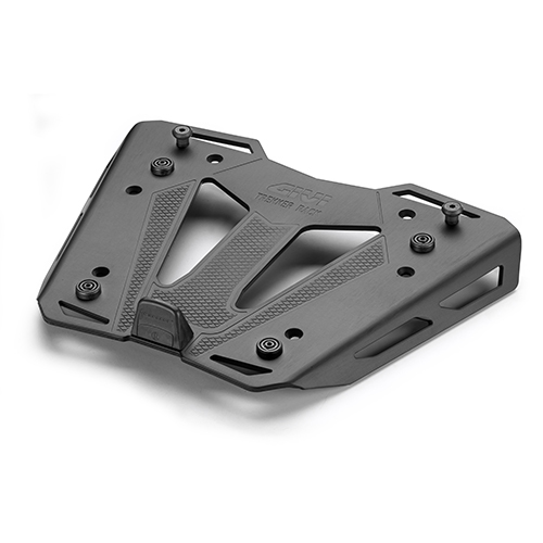 GIVI M8 plate kit complete aluminium black for Monokey Topcase / Max. payload 6 kg, black
