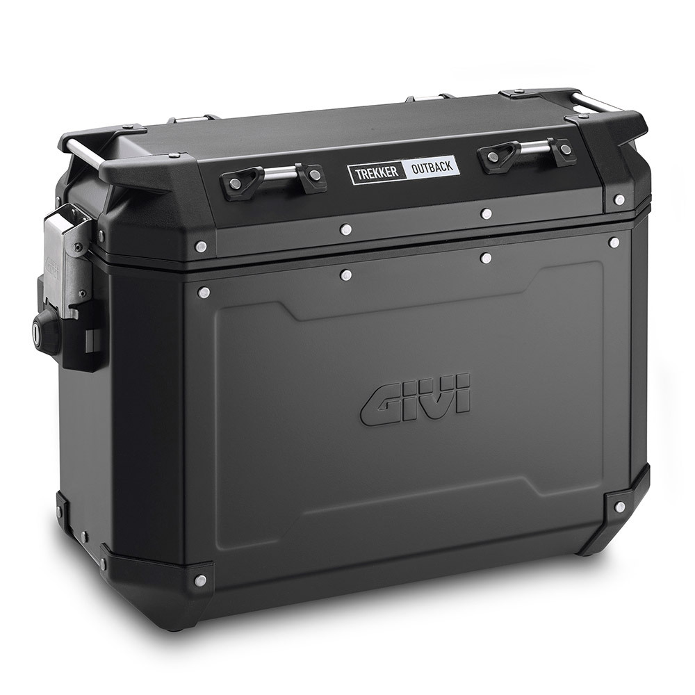 GIVI Trekker Outback Seitenkoffer-Satz Alu schwarz