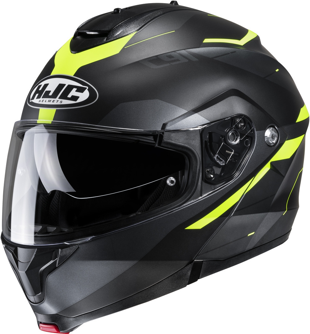 HJC C91 Karan Helmet, black-yellow, Size S, black-yellow, Size S