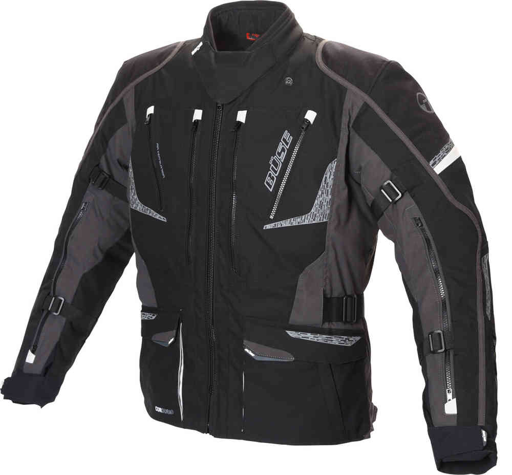 Büse Nero Chaqueta textil de motocicleta para damas