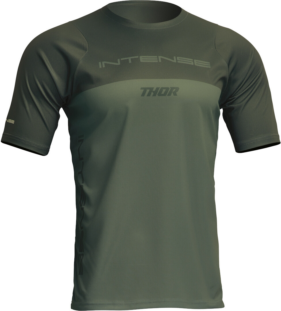 Thor Intense Assist Censis Bicycle Jersey, green, Size XS for Men-image-293776257