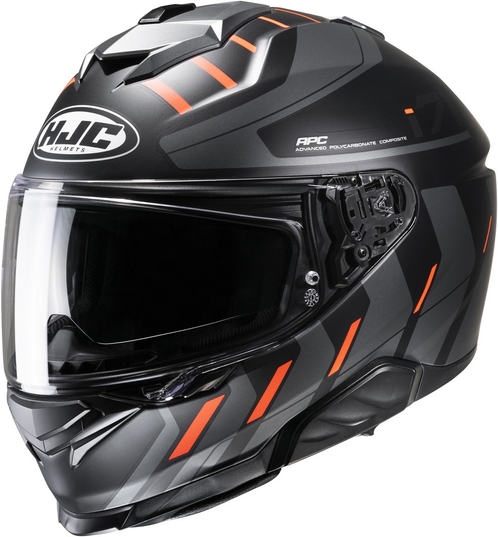 HJC i71 Simo Helmet, black-red, Size XS 54 55, black-red, Size XS 54 55