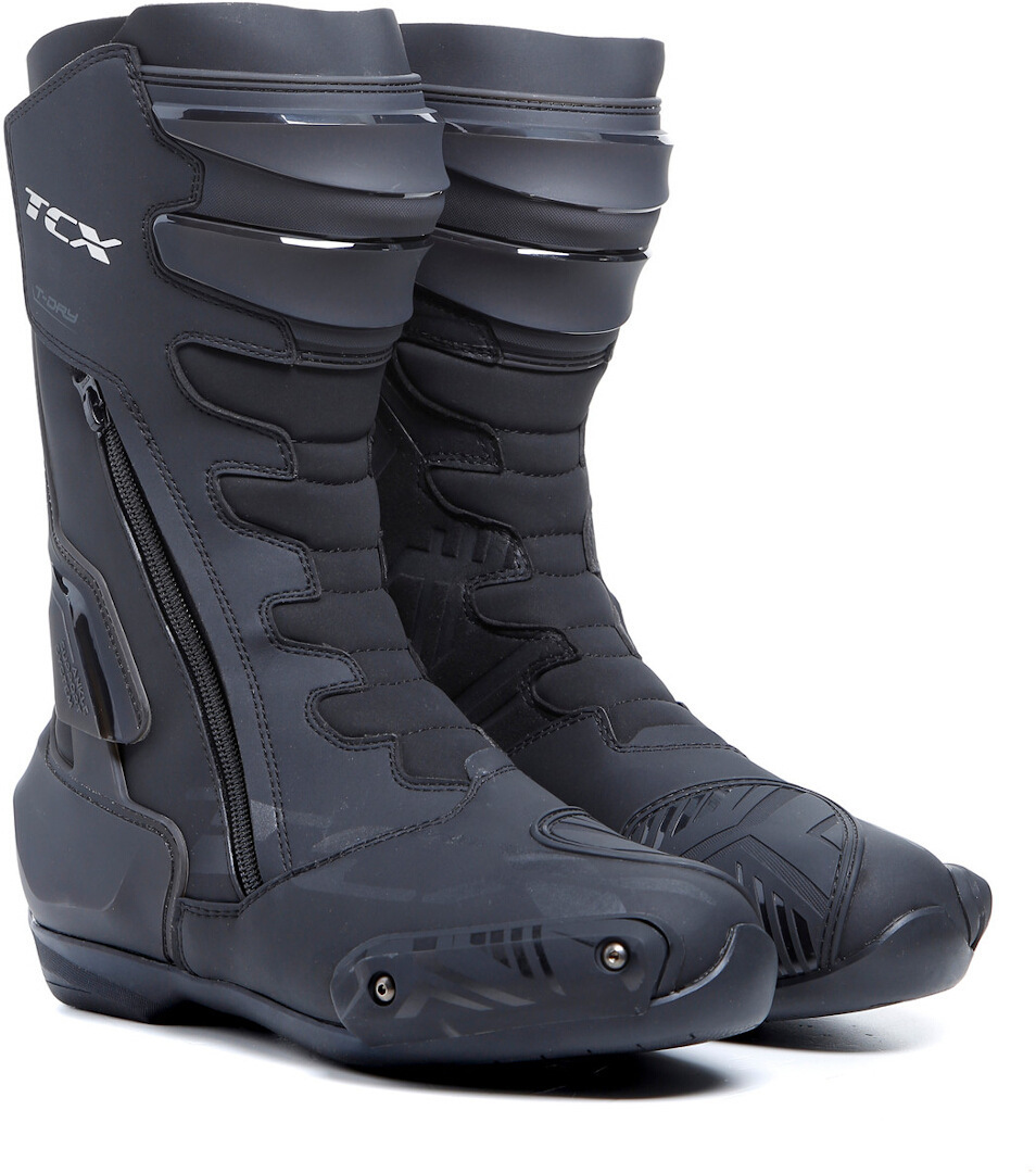 TCX S-TR1 WP waterproof Motorcycle Boots, black, Size 38, black, Size 38