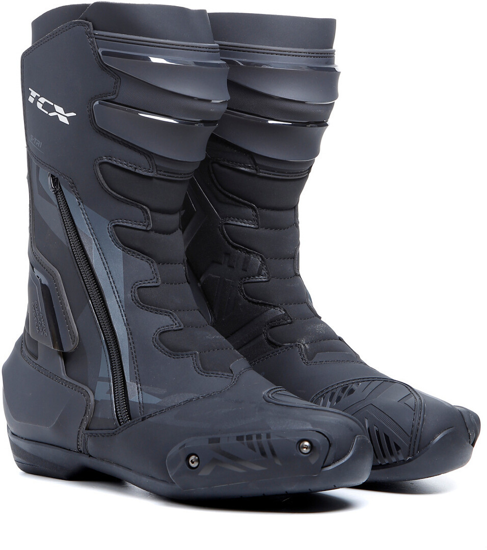 TCX S-TR1 Motorcycle Boots, black, Size 38, black, Size 38