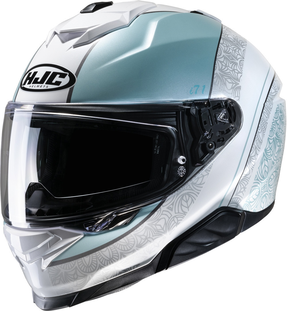 Image of HJC i71 Sera Casco da donna, grigio-verde, dimensione 2XS per donne