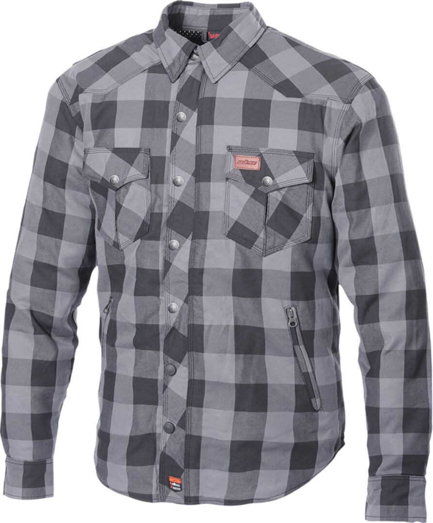 Büse Fairbanks Motorcycle Shirt, grey, Size S, grey, Size S