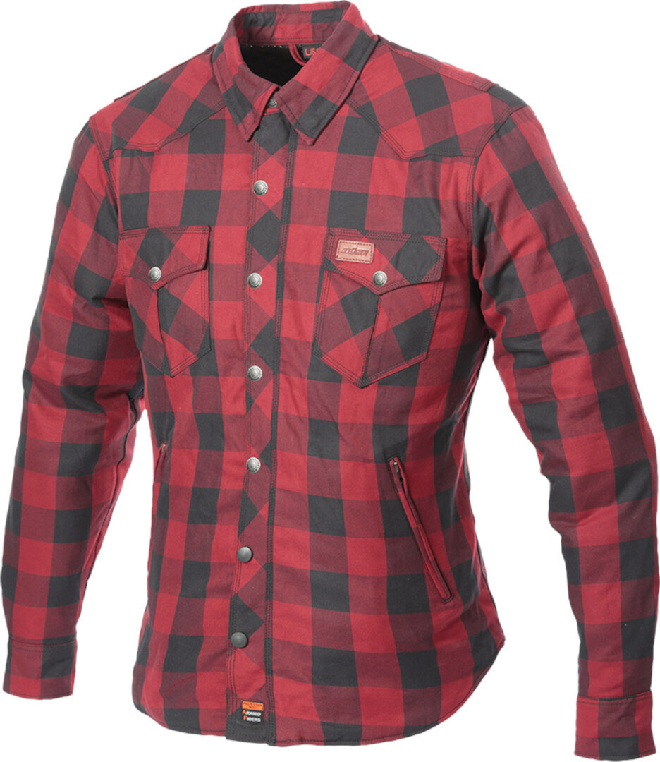 Büse Fairbank Ladies Motorcycle Shirt, red, Size 34 for Women, red, Size 34 for Women
