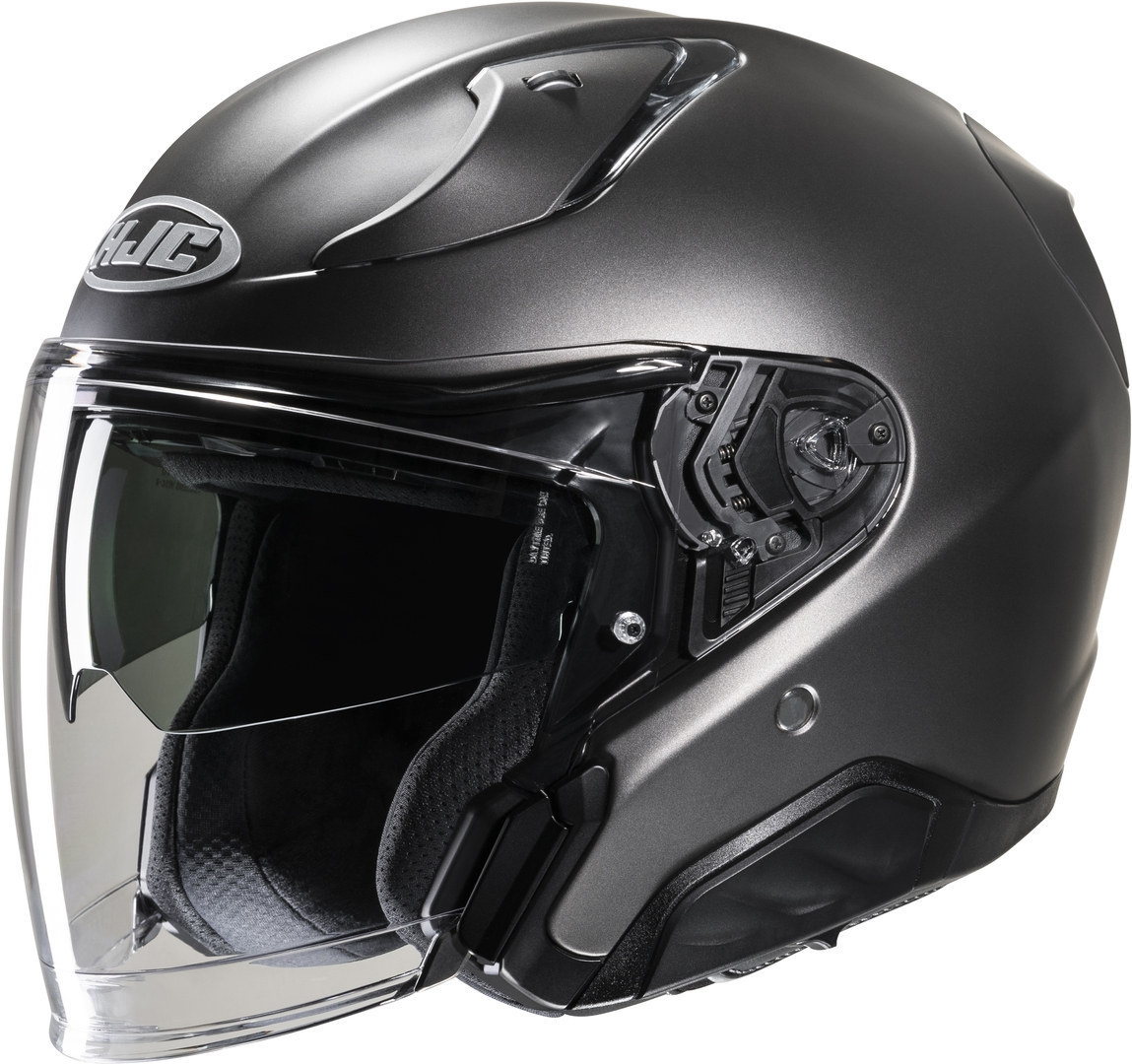 HJC RPHA 31 Solid Jet helm, zilver, afmeting XL