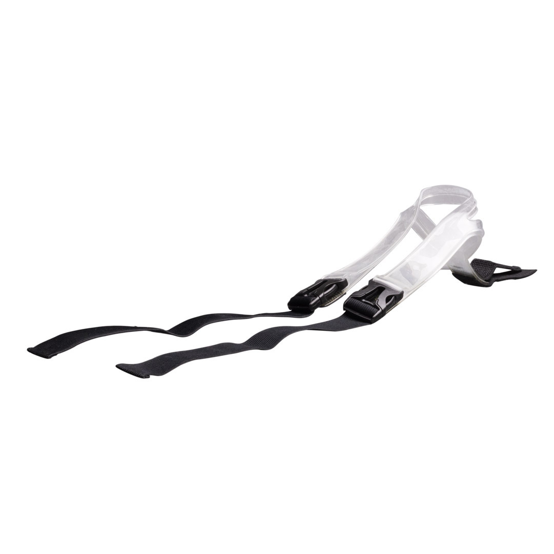 Leatt GPX LB Fastening Straps, black-white, Size S, black-white, Size S