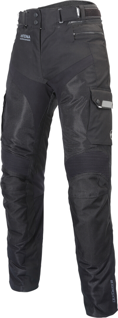 Büse Women's Black Livorno Motorcycle Textile Pants, Size 42 For