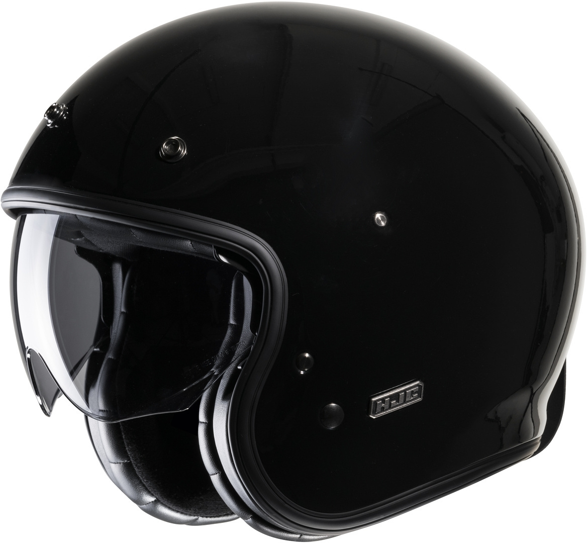 HJC V31 Solid Retro Реактивный шлем Черный XS (54/55) 