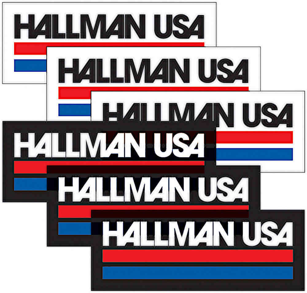Thor Hallman USA Set de pegatinas - 6 piezas
