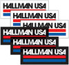 {PreviewImageFor} Thor Hallman USA Ensemble d’autocollants - 6 pièces
