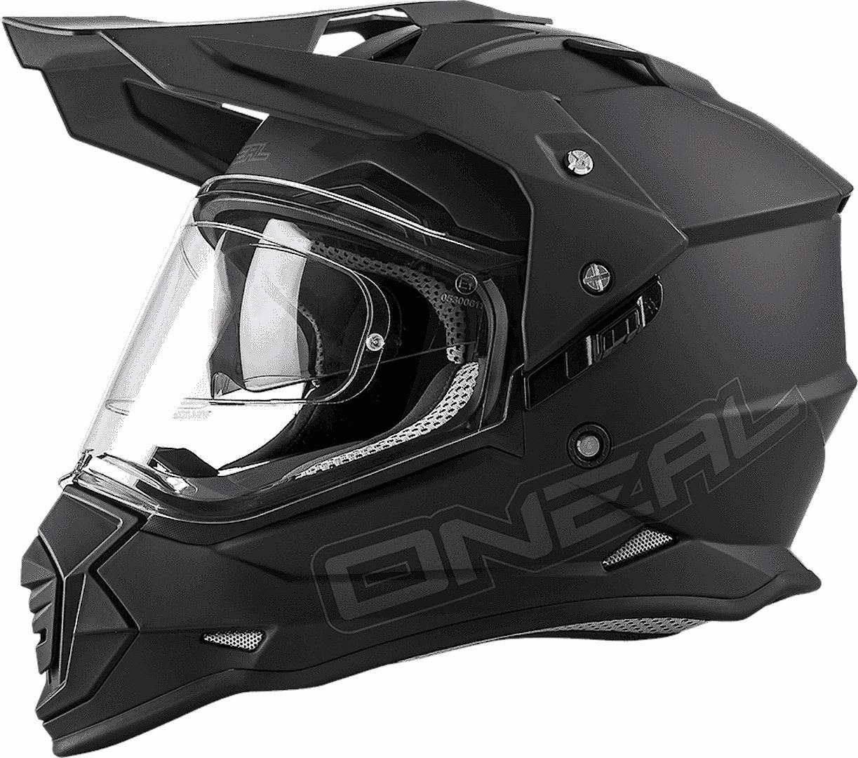 Oneal Sierra Flat 2023 Motocross hjälm, svart, storlek L