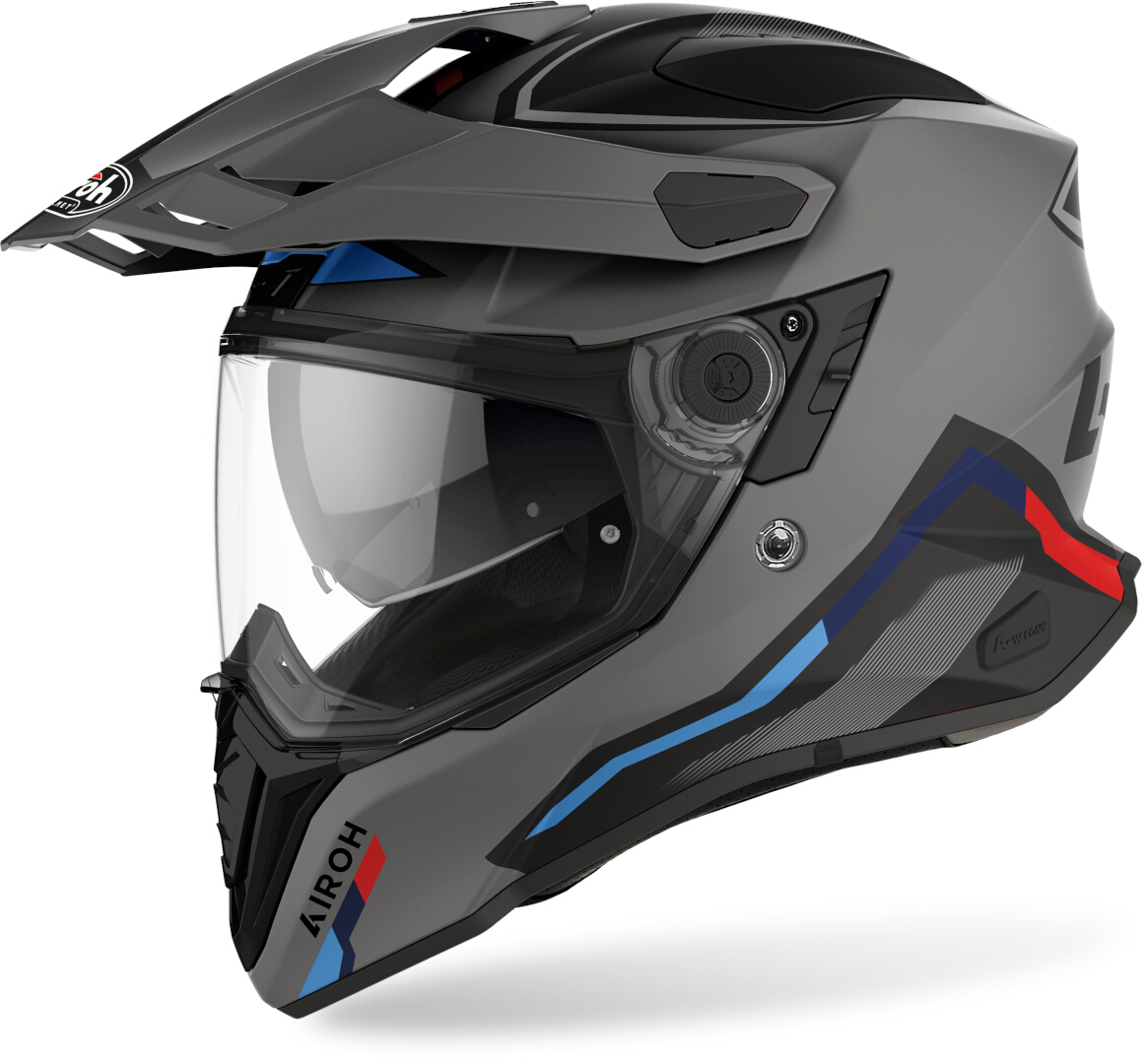 Airoh Commander Factor Motocross Helmet, black-grey, Size XS, black-grey, Size XS