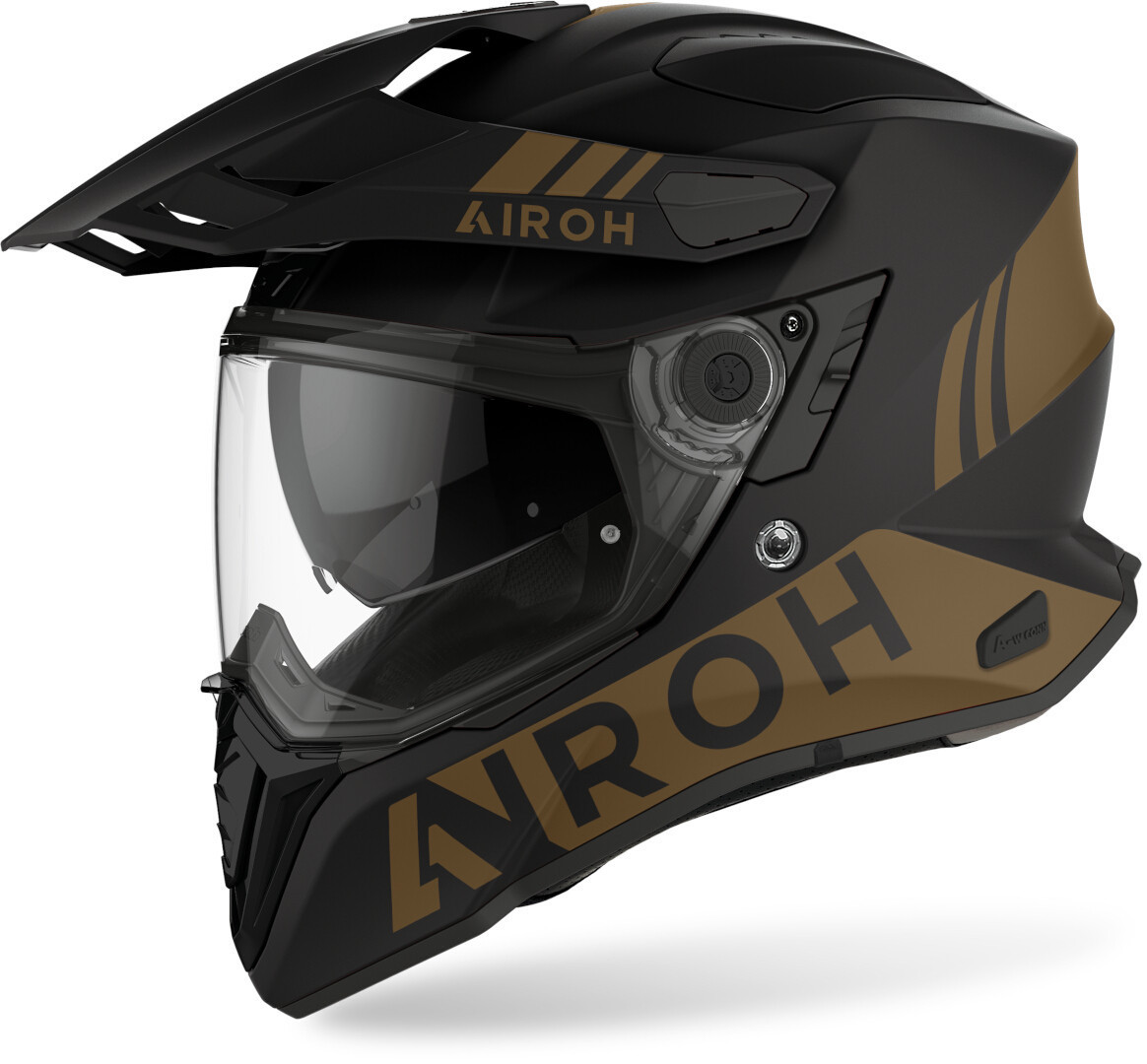 Airoh Commander Gold Motocross Helmet, Size XS, gold, Size XS