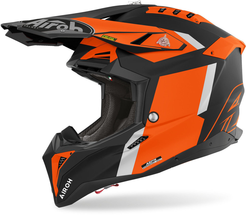 Airoh Aviator 3 Glory Orange Matt Helmet