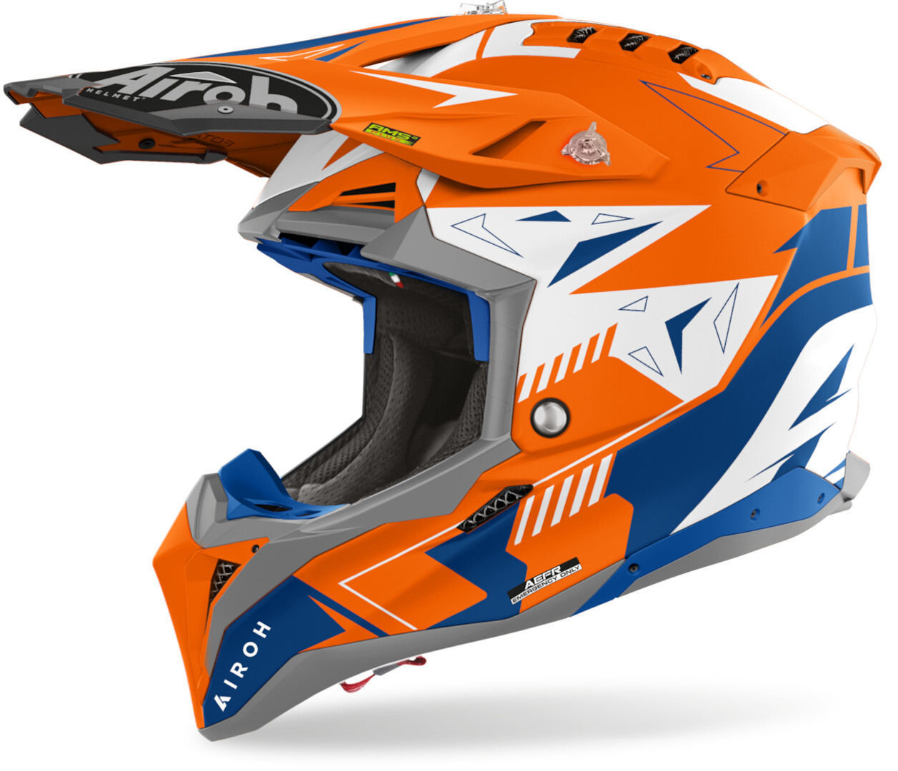 Airoh Aviator 3 Spin Шлем для мотокросса Матовый оранжевый XS (53/54) 