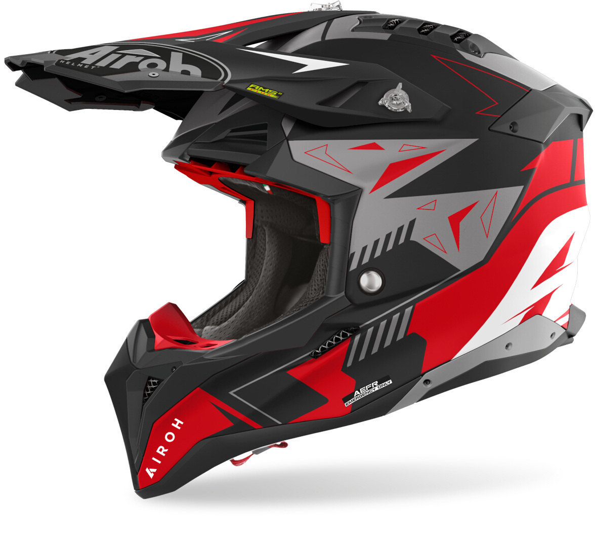 Airoh Aviator 3 Spin Шлем для мотокросса Красный матовый L (59/60) 