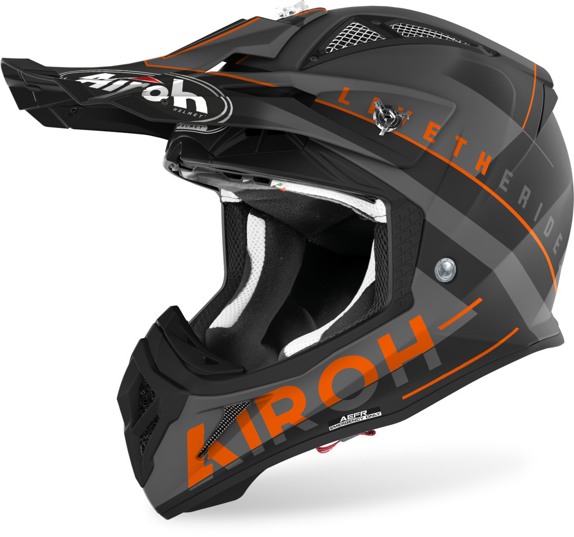 Airoh Aviator ACE Amaze Motocross Helmet, orange, Size XS, orange, Size XS
