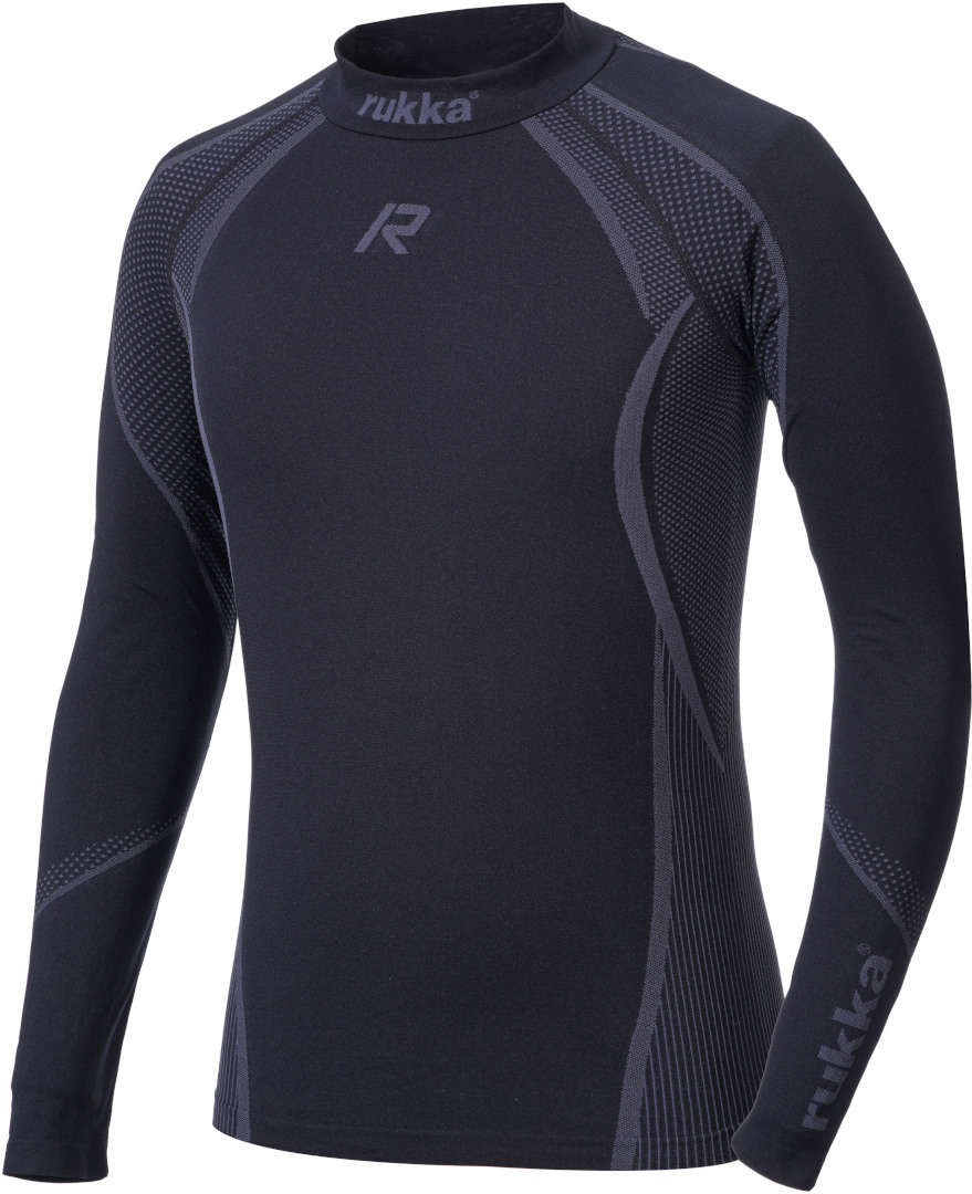 Rukka Xeno Ladies Longsleeve Functional Shirt, black, Size S for Women