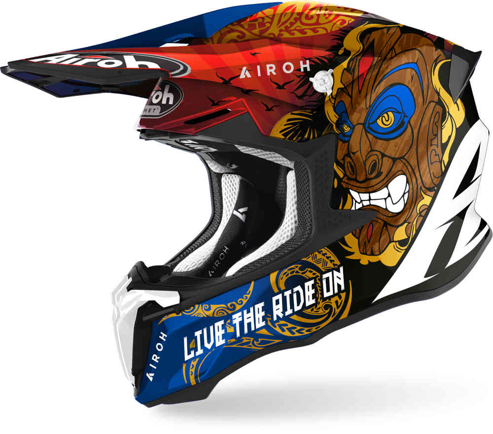 Airoh Twist 2.0 Tiki モトクロスヘルメット