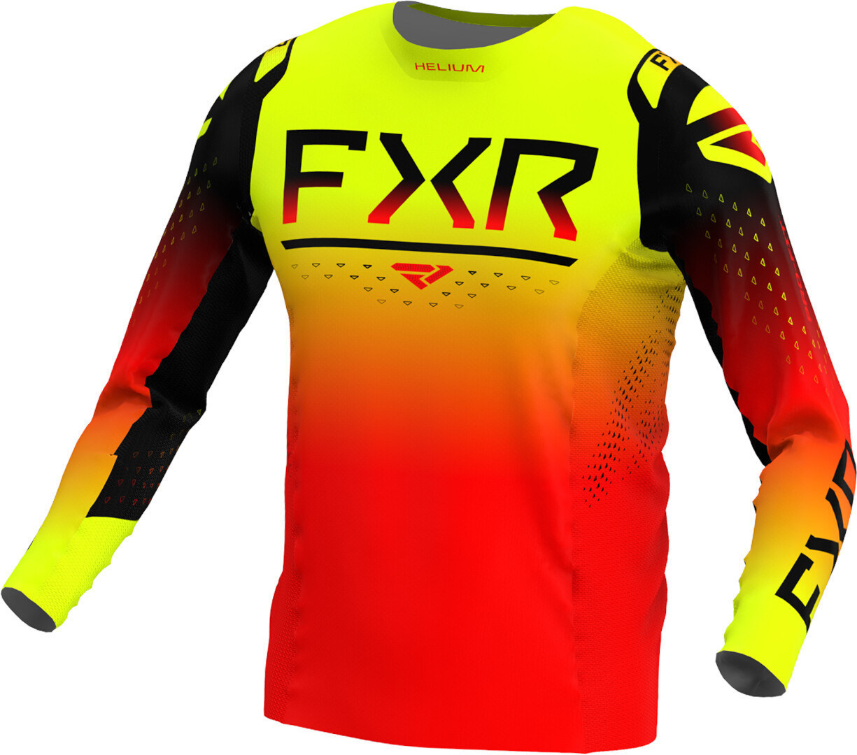 FXR Helium Motocrosströja för ungdomar, gul-orange, storlek L