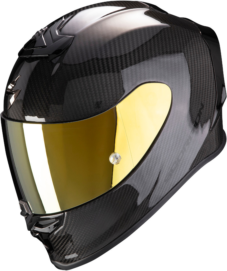 Scorpion EXO-R1 Evo Air Solid Carbon Helm, zwart, afmeting 2XL