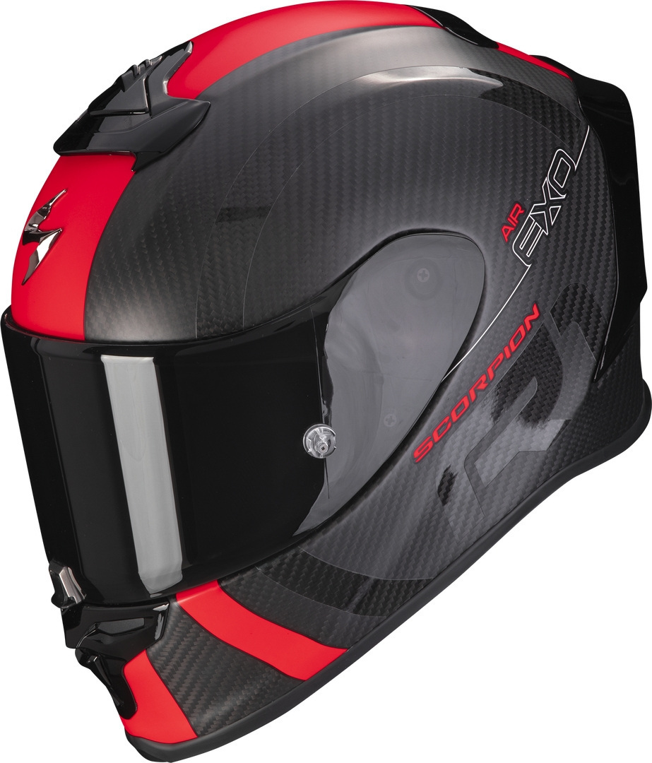 Scorpion EXO-R1 Evo Air MG Carbon Helmet, black-red, Size XS, black-red, Size XS