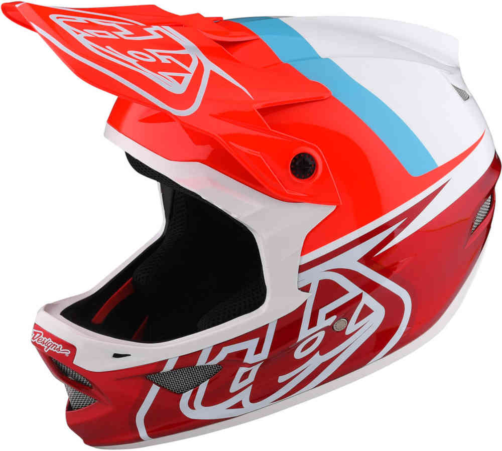 Troy Lee Designs D3 Fiberlite Slant Downhill Helm