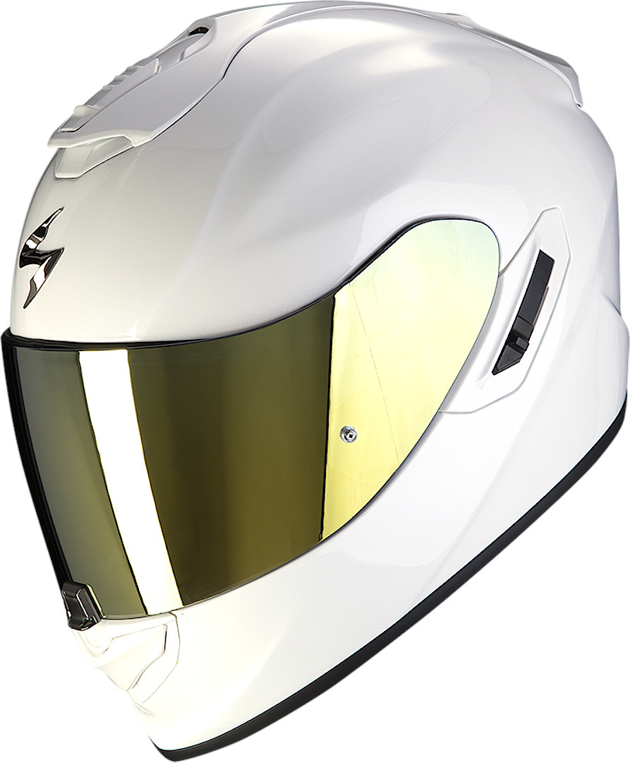 Scorpion EXO-1400 Evo Air Solid Helm, wit, afmeting L