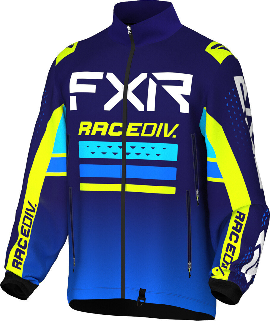 Image of FXR RR Lite Giacca Motocross, blu-giallo, dimensione M
