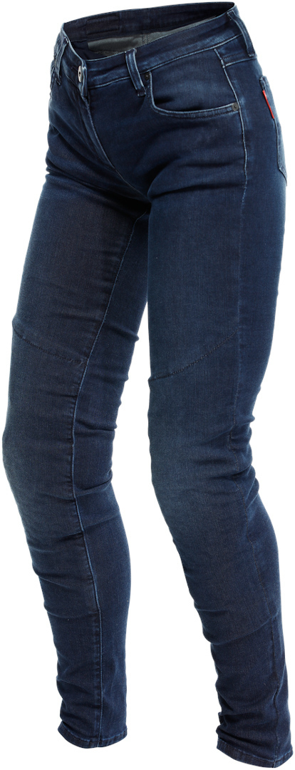 Dainese Denim Brushed Skinny Damer Motorcykel Jeans, blå, størrelse 3XL til Kvinder