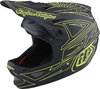 {PreviewImageFor} Troy Lee Designs D3 Fiberlite Spiderstripe Casque de descente