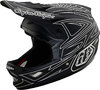 Troy Lee Designs D3 Fiberlite Spiderstripe Downhill Helm