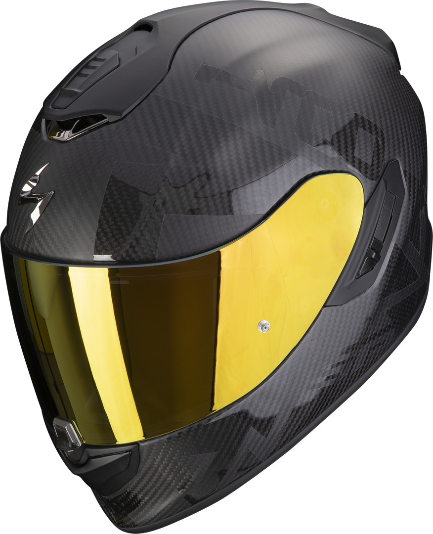 Scorpion EXO-1400 Evo Air Cerebro Carbon Helm, black, Size 2XL, black, Size 2XL