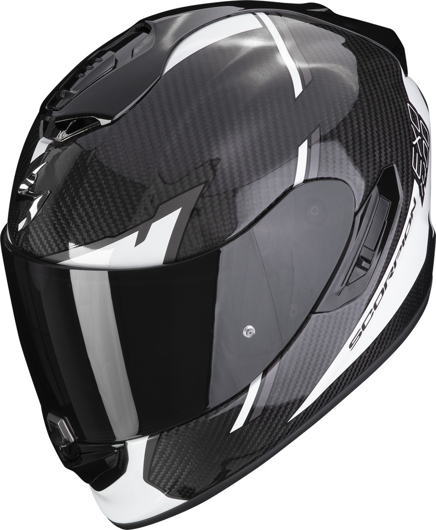 Scorpion EXO-1400 Evo Air Kendal Carbon Helmet, black-white, Size XS, black-white, Size XS