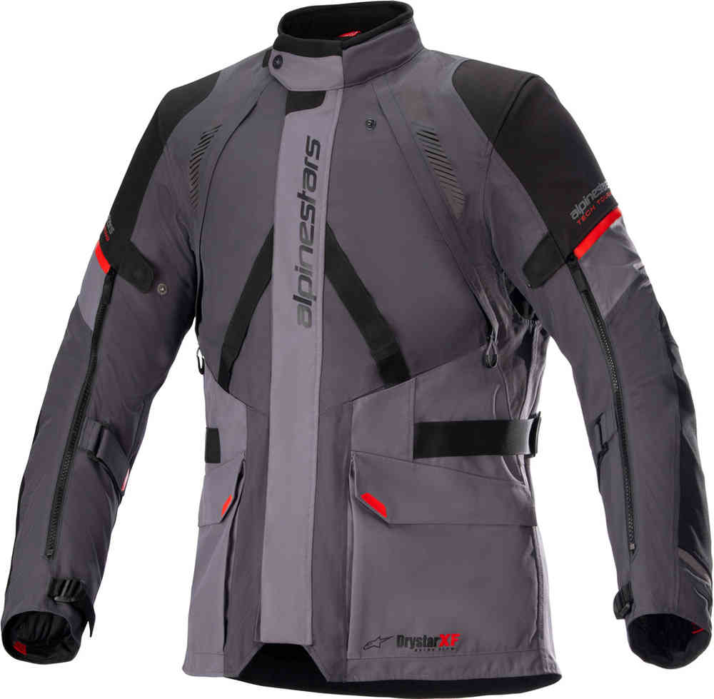 Alpinestars Monteira Drystar® XF водонепроницаемая мотоциклетная текстильная куртка Серый/Красный S 