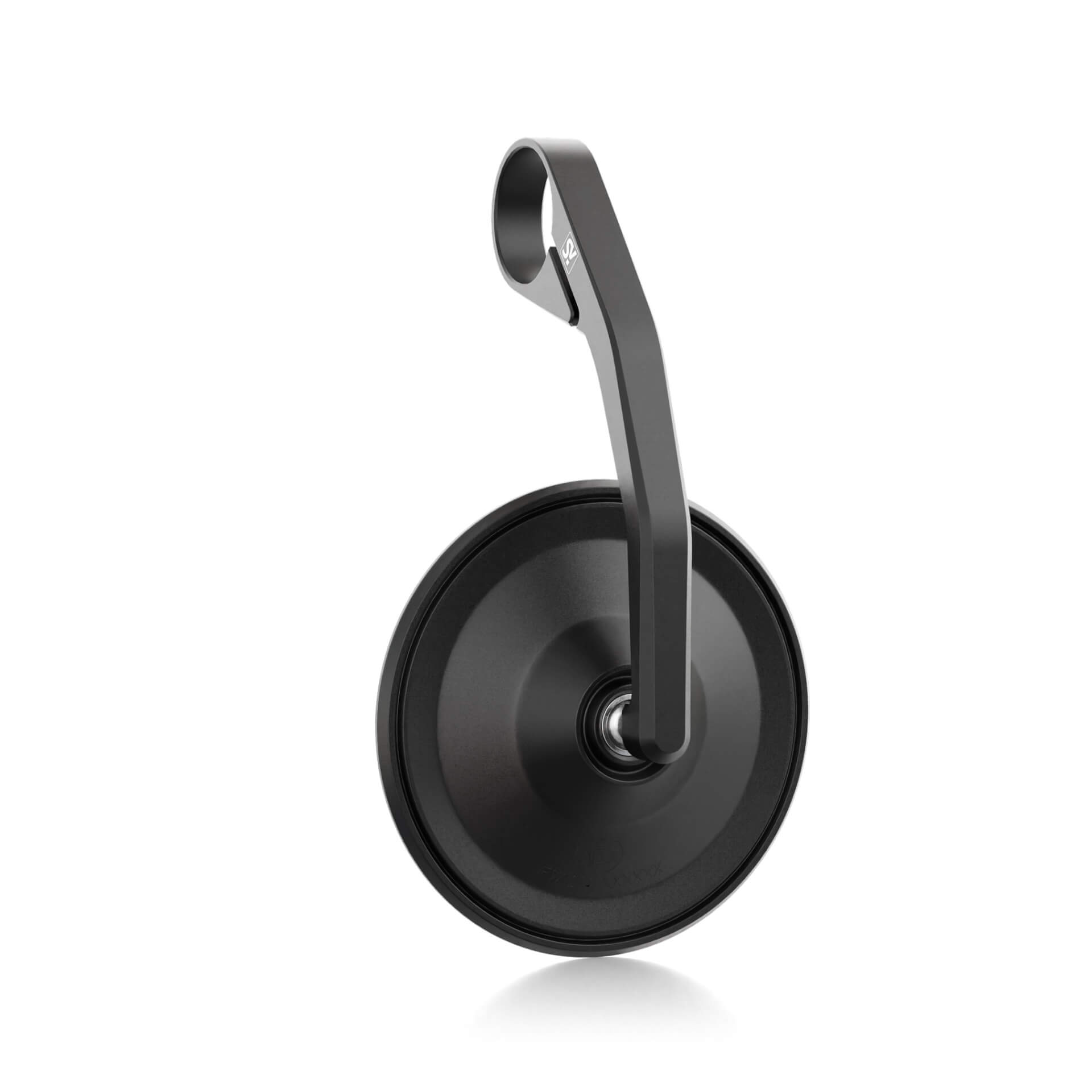 SHIN YO CIRCULA-S handlebar end mirror, long, black, black