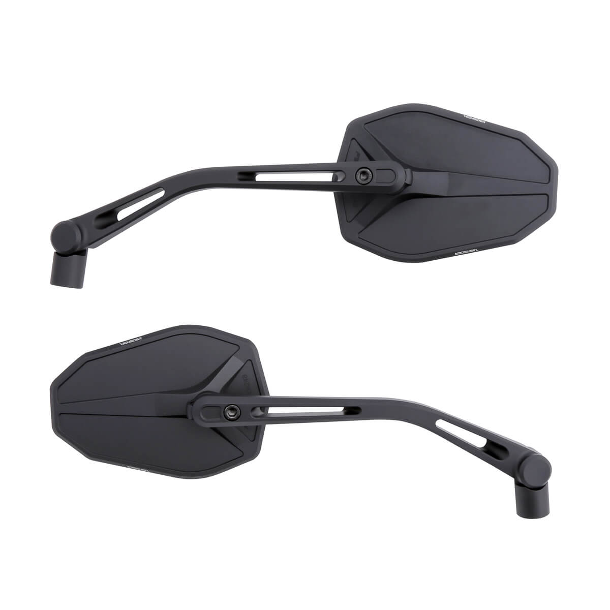 HIGHSIDER VICTORY-SLIM mirror, black, black