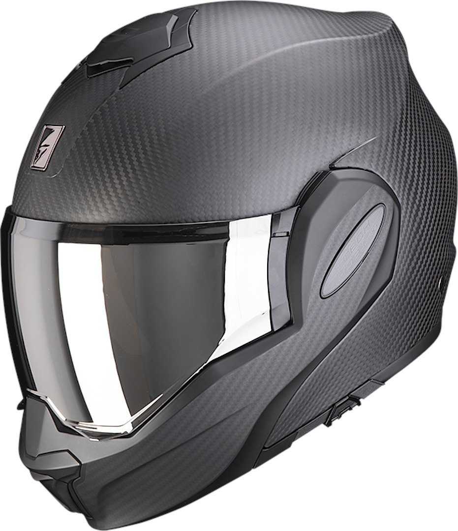 Scorpion Exo-Tech Evo Solid Карбоновый шлем Черный матовый S (55/56) 
