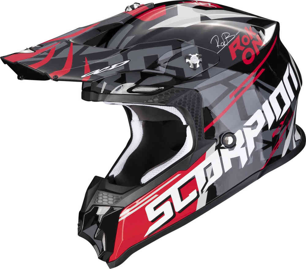 Scorpion VX-16 Evo Air Rok Motorcross helm