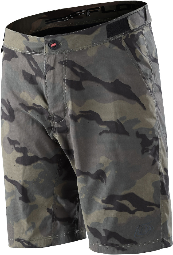 Troy Lee Designs Shifty Camo Bicycle Shorts, multicolored, Size 28, multicolored, Size 28