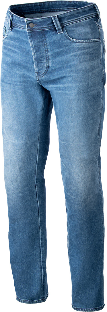 Image of Alpinestars AS-DSL Tadao Tech Regular Fit Pantaloni tessili moto, blu, dimensione 31