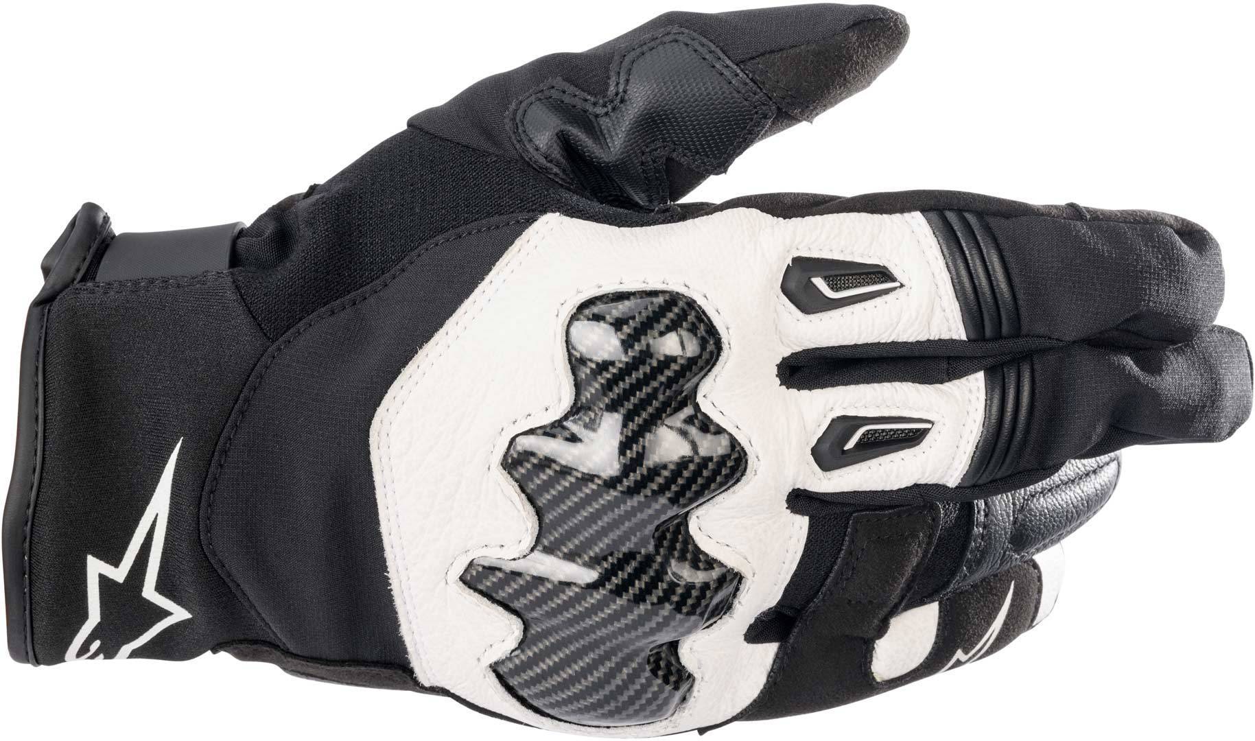 Alpinestars SMX-1 Drystar® водонепроницаемые мотоциклетные перчатки Черный/Белый S 