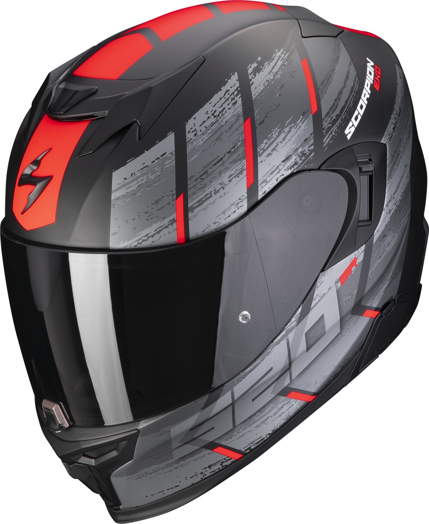 Scorpion EXO-520 Evo Air Maha Hjelm, sort-rød, størrelse XL